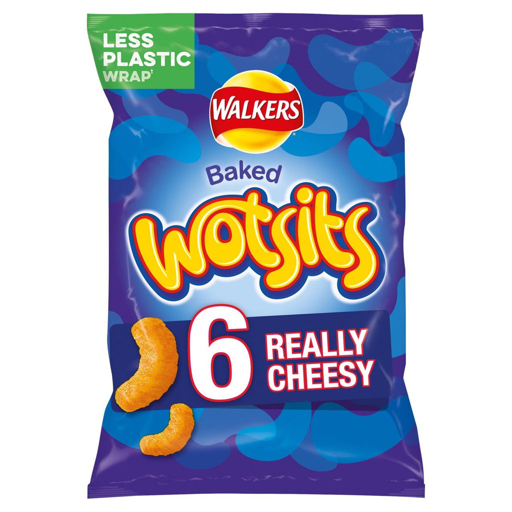 Walkers Wotsits Really Cheesy 6 Pack