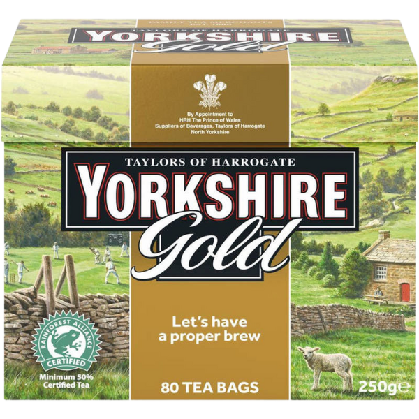 Yorkshire Tea Gold 80 Tea Bags