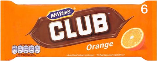 McVitie's Club Orange — supplier product photo