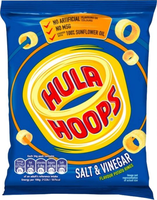 Hula Hoops Salt and Vinegar — supplier product photo