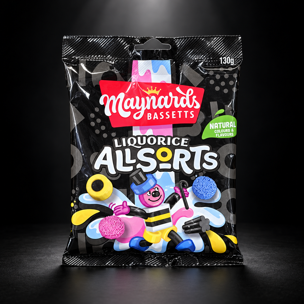 Maynards Bassetts Liquorice Allsorts 130g