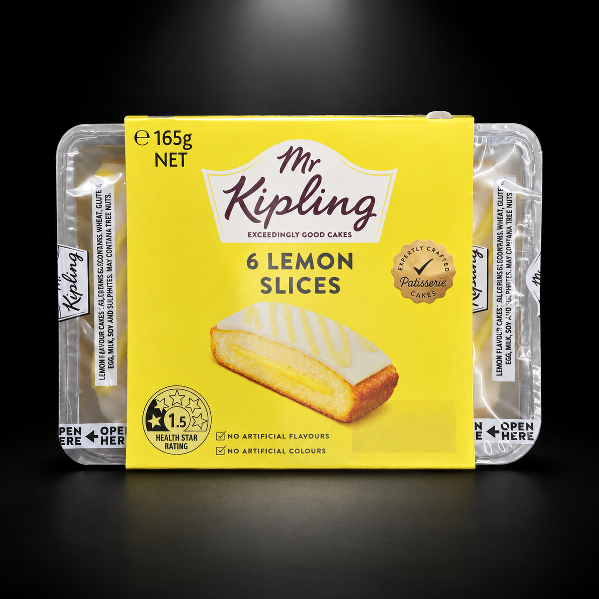 Mr Kipling 6 Lemon Slices 165g